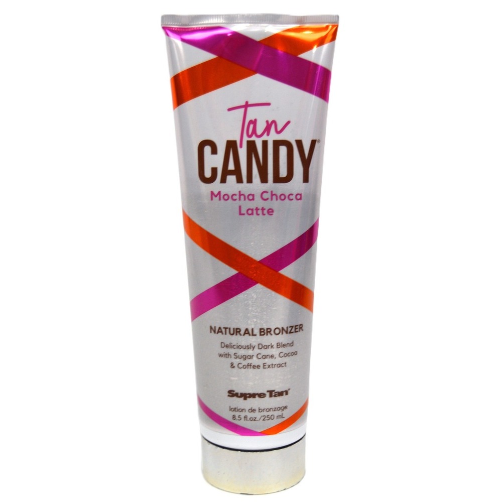 Supre Tan Candy Mocha Choca Latte Natural Bronzer Tanning Lotion 8.5 oz